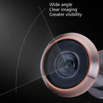 2 PCS Security Door Cat Eye HD Glass Lens 200 Degrees Wide - Angle Anti - Tiny Hotel Door Eye - Trustpick
