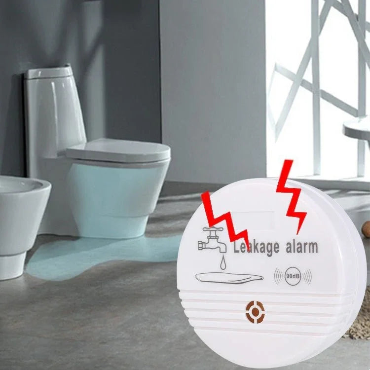 360 Degrees Water Leak Detector Sensor 85dB Volume Water Leakage Alarm for Home Kitchen, Toilet, Floor - Trustpick