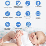 5 inch 1080P HD Baby Watcher Baby Monitor Camera - Trustpick