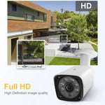 633H2 / IP 3.6mm 2MP Lens Full HD 1080P Outdoor Security Camera IP66 Waterproof Bullet Surveillance Camera with 20 Meter Night Vision Function - Trustpick