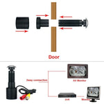 800TVL CVBS Analog door cat eye Color wide view Door Viewer Camera Adjustable Home Security Camera - Trustpick