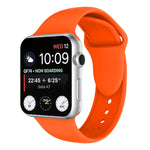 Double Rivets Silicone Watch Band for Apple Watch Series 3 & 2 & 1 42mm, Apple Watch 42mm