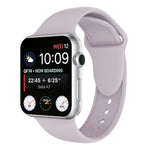 Double Rivets Silicone Watch Band for Apple Watch Series 3 & 2 & 1 38mm, Apple Watch 38mm