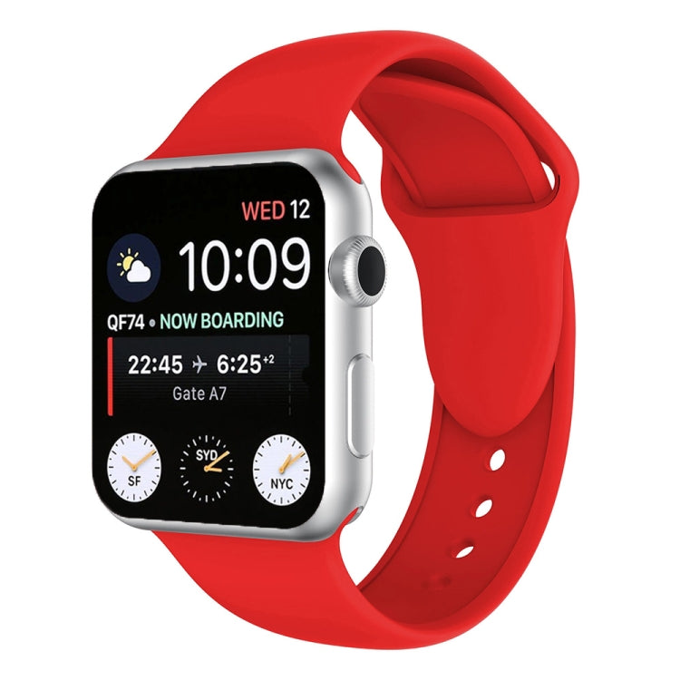 Double Rivets Silicone Watch Band for Apple Watch Series 3 & 2 & 1 38mm, Apple Watch 38mm
