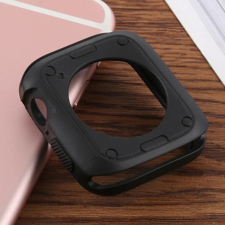 Silicone Full Coverage Case For Apple Watch Series 6 / 5 / 4 / Watch SE 44mm, Series 5 & 4 44mm