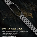 Mijobs Stainless Steel Metal Watch Band for Xiaomi Mi Band 5 & 6