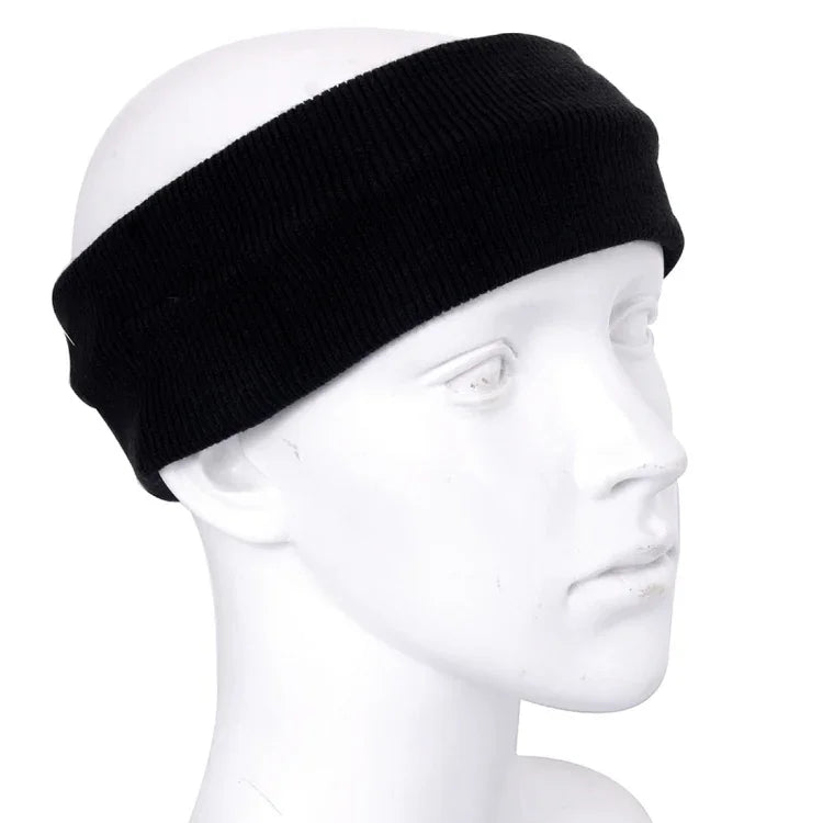Knitted Bluetooth Headsfree Sport Music Headband with Mic for iPhone / Samsung and Other Bluetooth Devices