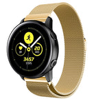 Milanis Magnetic Stainless Steel Mesh Wrist Strap WatchBand for Galaxy Watch Active 20mm