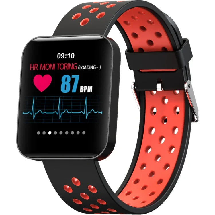 S88 1.54 inches TFT Color Screen Smart Bracelet IP67 Waterproof, Silicone Watchband, Support Call Reminder /Heart Rate Monitoring /Sleep Monitoring /Sedentary Reminder /Blood Pressure Monitoring