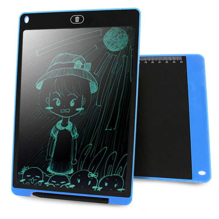 Portable 12 inch LCD Writing Tablet Drawing Graffiti Electronic Handwriting Pad Message Graphics Board Draft Paper with Writing Pen, 12 inch Blue, 12 inch Red, 12 inch White, 12 inch Black, 12 inch Green