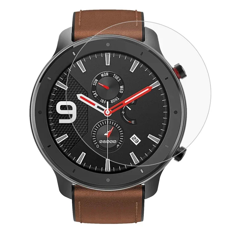 Amazfit GTR 47mm用 0.26mm 2.5D 9H 強化ガラスフィルム スクリーンプロテクター、Amazfit GTR 47mm用
