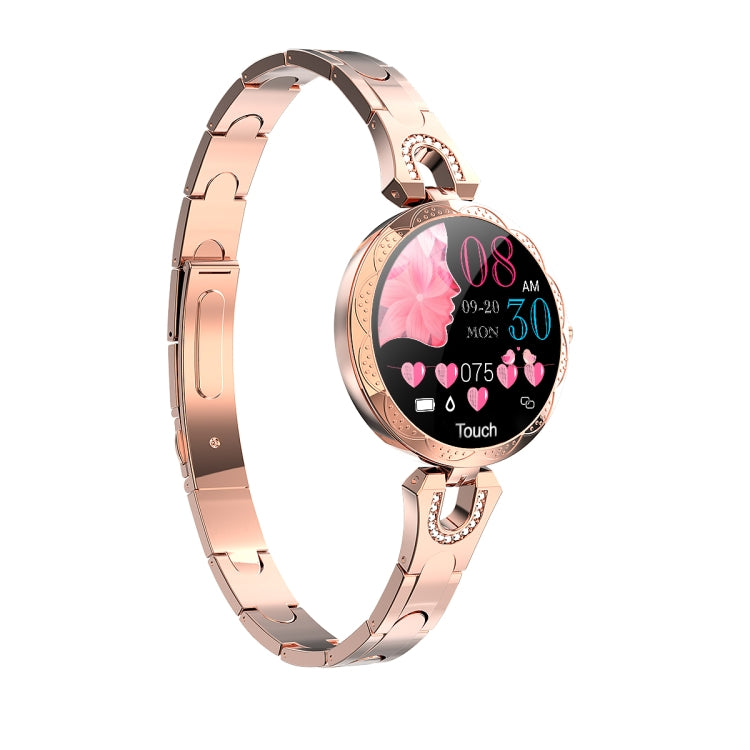 AK15 Fashion Smart Female Bracelet, 1.08 inch Color LCD Screen, IP67 Waterproof, Support Heart Rate Monitoring / Sleep Monitoring / Remote Photography
