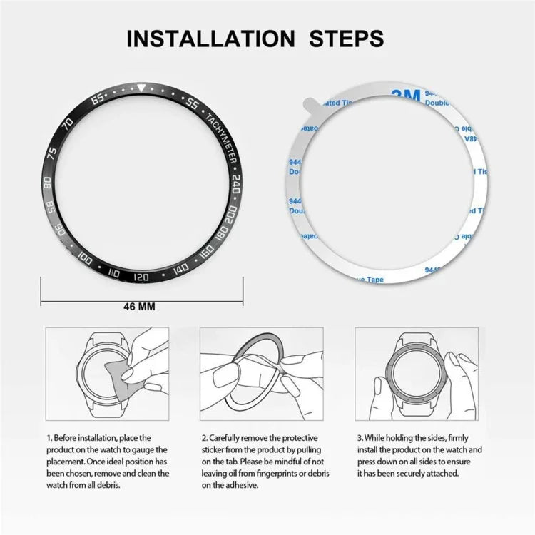 Dial Steel Protective Frame for Galaxy Watch 42mm, 42mm