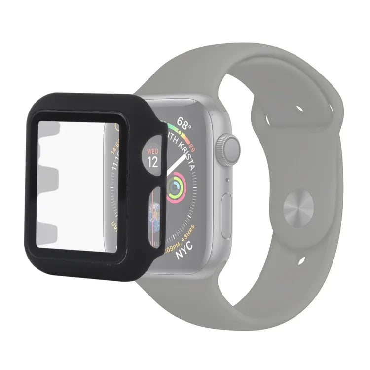 PC + Glass Protective Case for Apple Watch Series 3 & 2 & 1 42mm, For Apple Watch Series 3 & 2 & 1 42mm