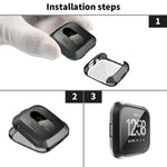 Smart Watch Soft TPU Protective Case for Fitbit Versa