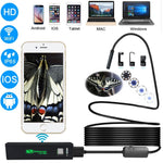 YPC110 8mm 2.0MP HD Camera WiFi Endoscope Snake Tube Inspection Camera with 8 LED, Waterproof IP68, Lens Diameter: 8mm, Length: 3.5m, Soft Line, 3.5m Soft Line