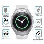 2 PCS ENKAY Hat-Prince for Samsung Gear S2 Smart Watch 0.2mm 9H Surface Hardness 2.15D Explosion-proof Tempered Glass Screen Film