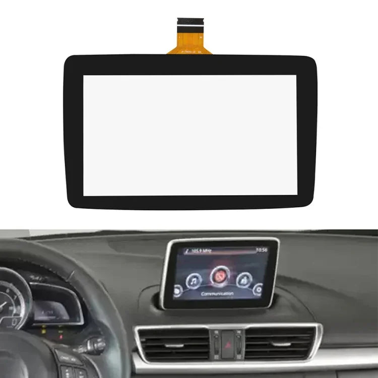 For Mazda Axela 2014-2016 7 inch Car Capacitive Touch Screen BHP1611J0D, For Mazda Axela 2014-2016