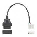 For Tesla Model X / S 2012-2015 OBDII to 12 Pin OBD Adapter Cable, OBDII to 12 Pin