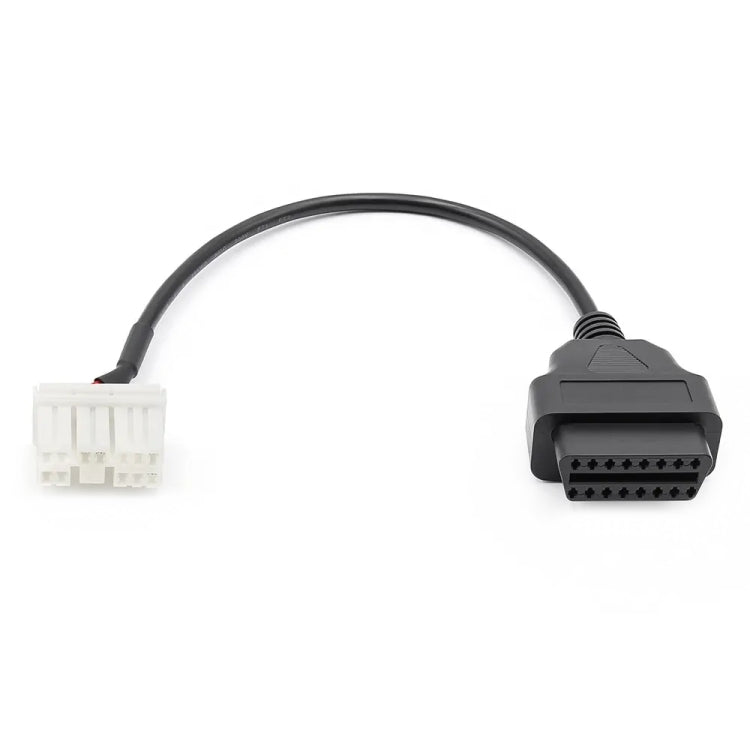 For Tesla Model X / S 2012-2015 OBDII to 12 Pin OBD Adapter Cable, OBDII to 12 Pin
