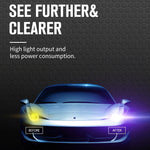 1 Pair H7 Car LED Headlights LED Fog Light