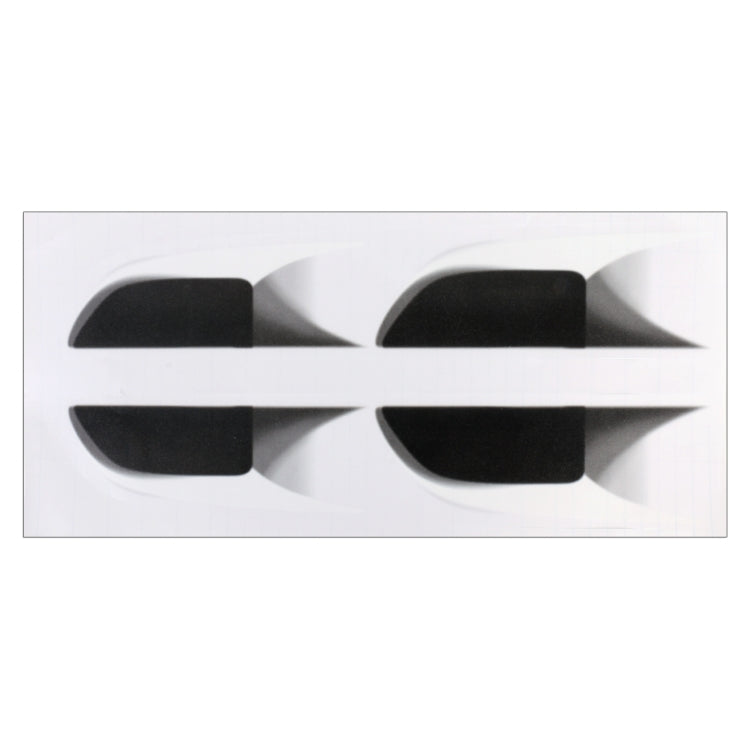 Car PVC Self-adhesive Fake Vent Decorative Stickers, Fake Vent 4