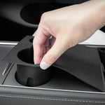 For Tesla Model 3 / Y Car Center Console Water Cup Holder All-inclusive Protective Pad, Water Cup Holder Pad