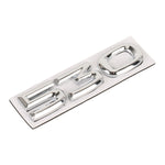 Car Number 530 Metal Personalized Decorative Stickers, Size: 8 x 2.5 x 0.5cm, Number 530