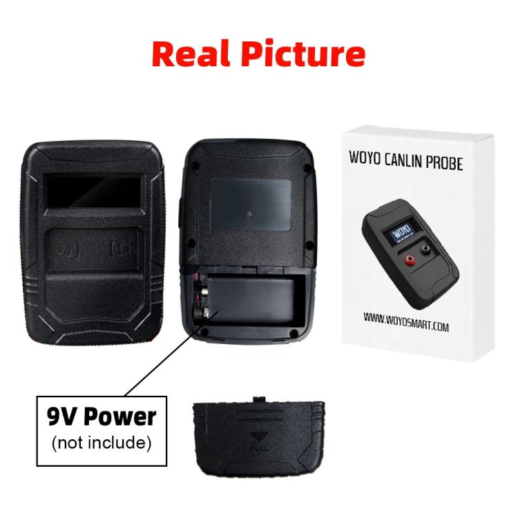 WOYO PL001 Car Remote Control Tester 10-1000MHZ RF IR Infrared Wireless Digital Frequency Tester for Truck Door Key Remote Clone, PL001