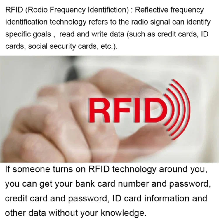 100pcs Aluminum Foil Anti Theft RFID Blocking Sleeve Passport Passbook Protector, Size: 13.5*10.5cm, RFID 100pcs