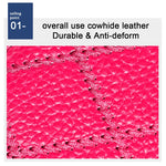 KB213 Diamond Texture Zipper Cowhide Leather Double Row Organ Shape Multiple Card Slots Anti-magnetic RFID Wallet Clutch Bag for Ladies, KB213 Black, KB213 Pink, KB213 Blue, KB213 Light Pink, KB213 Rose Red