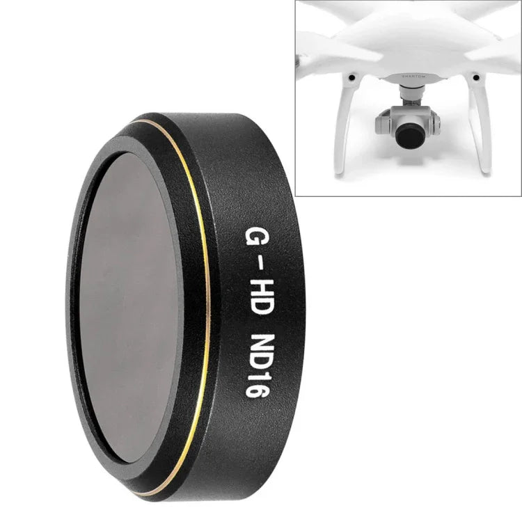 HD Drone Grey ND Lens Filter for DJI Phantom 4 Pro, ND2, ND4, ND8, ND16, ND32