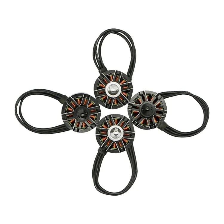 Flycolor Raptor Series Power Set, Includes 4 PCS 20A Speed Controllers + 4 PCS 2300KV Motors + 4 PCS 5045 Propellers, 2300KV