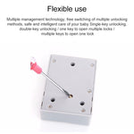 T3 ABS Magnetic Card Induction Lock Invisible Bilateral Open Cabinet Door Lock, Bilateral