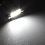 2 PCS Festoon 36mm 2W 160LM White Light 16 LED SMD 4014 Error Free License Plate Lights Car Light Bulb, 36mm