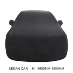 Anti-Dust Anti-UV Heat-insulating Elastic Force Cotton Car Cover for Sedan Car, Size: M, 4.65m~4.89m, Size: M, 4.65m~4.89m