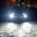 2 PCS 9005 DC9-16V / 3.5W / 6000K / 320LM Car Auto Fog Light 12LEDs SMD-ZH3030 Lamps, with Constant Current, 9005