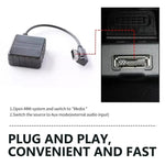 Car Wireless MMI 3G+ Bluetooth AUX Audio Cable Wiring Harness for Audi AMI / Volkswagen MDI, For Audi AMI / Volkswagen MDI