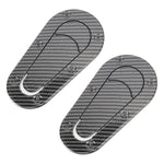 2 PCS Car Imitation Engine Lock Body Decorative Sticker, Lock Body Sticker