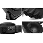 DC 12V 150W Cold and Warm Dual Use Three Outlet Car Auto Electronic Heater Fan Windshield Defroster Demister, 150W Black, 150W Red