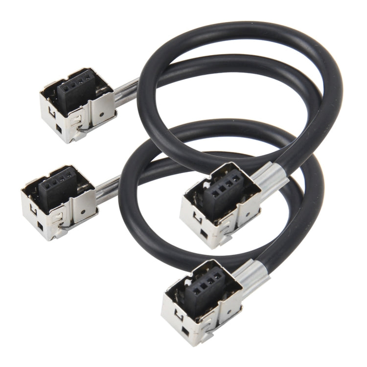 2 PCS Universal D3 HID Xenon Bulb Converter Cable Adapter D3 Adapter HID Socket Plug Adapter Bulb Wire Connector Wire for Ballast Hid, D3
