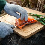 A Pair Cut-resistant Gardening Gloves HPPE Food-grade 5-Level Anti-cutting Anti-wear Safety Working Gloves, Size: S, Length: 20cm, Size: S/Black, Size: S/White