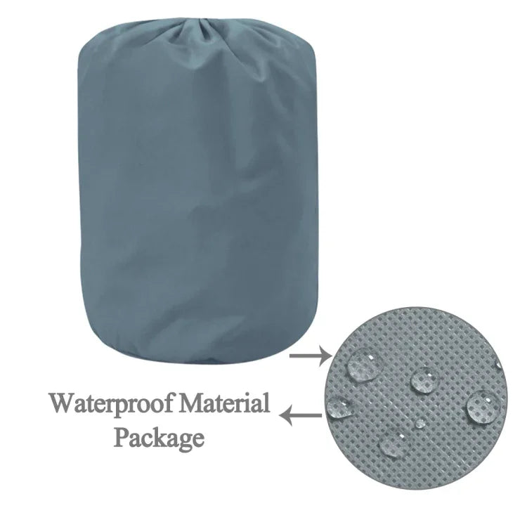 PEVA Anti-Dust Waterproof Sunproof SUV Car Cover with Warning Strips, 207inch (XXL)