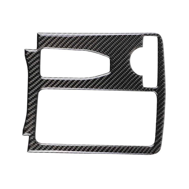 Car Carbon Fiber Left Drive Gear Position Panel Decorative Sticker for Mercedes-Benz W204 2007-2013 / W212 2010-2012, Left Drive Gear Position (W212)