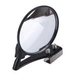 Vehicle Front Blind Area Wide-angle Adjustable Left Side Observation Mirror, Black Left Side