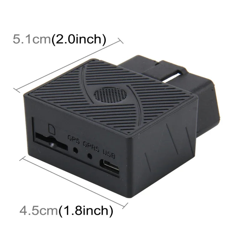 OBD GPS Vehicle Positioning Device(GPS+2G GSM+SMS / GPRS) Quad-band System Supports Electronic Fence & Location Inquiry Through SMS, OBD GPS