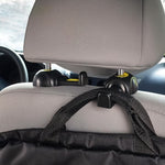 3R-2112 2 PCS Car Seat Back Convenient Hooks Bags Hanger Holder, Random Color Delivery, 3R-2112