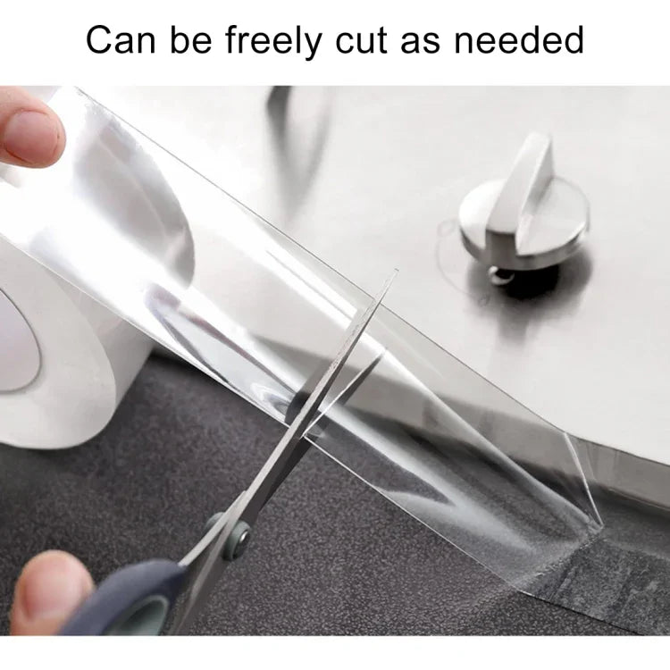 Acrylic Rubber Kitchen and Bathroom Waterproof Moisture-proof Tape Mildew Proof Stickers Size: 3cm x 10m, Thickness: 0.5mm, 3cm x 10m