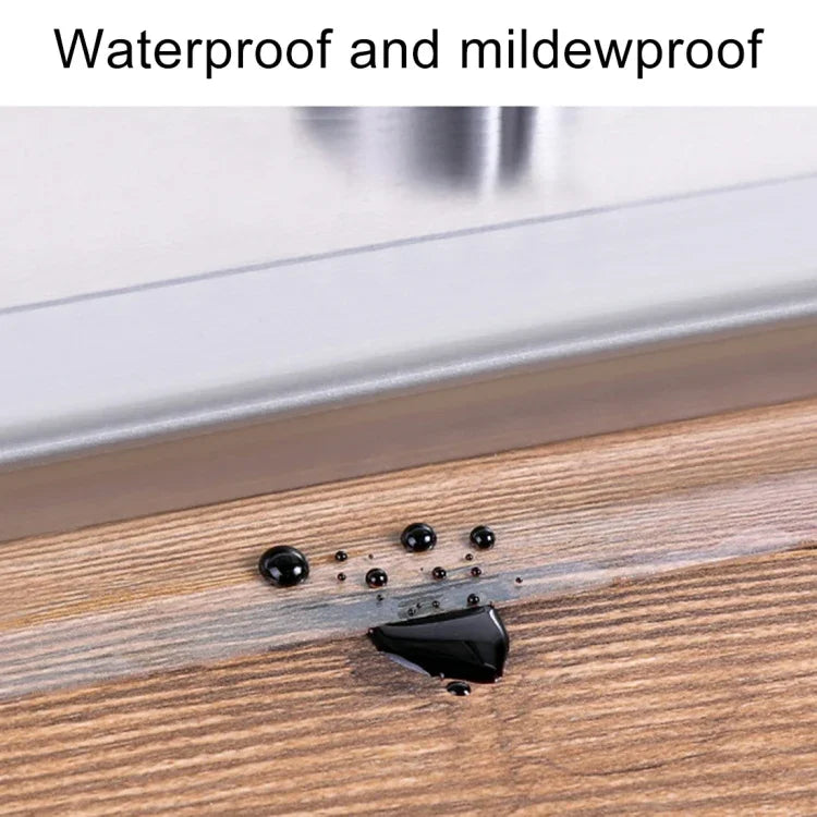 Acrylic Rubber Kitchen and Bathroom Waterproof Moisture-proof Tape Mildew Proof Stickers Size: 5cm x 10m, Thickness: 0.5mm, 5cm x 10m