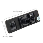 2 PCS License Plate Light with 18  SMD-3528 Lamps for Toyota,2W 120LM,6000K, DC12V(White Light), For Toyota2